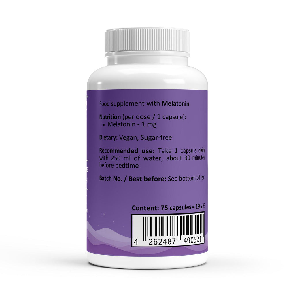 Nirae Wellness Lab, Morphe supplement capsules, Deep sleep and full recovery, Melatonin. European premium vegan & natural supplements, Science-Proven, Nature-Rooted, Lab-Crafted, crafted with science & nature.