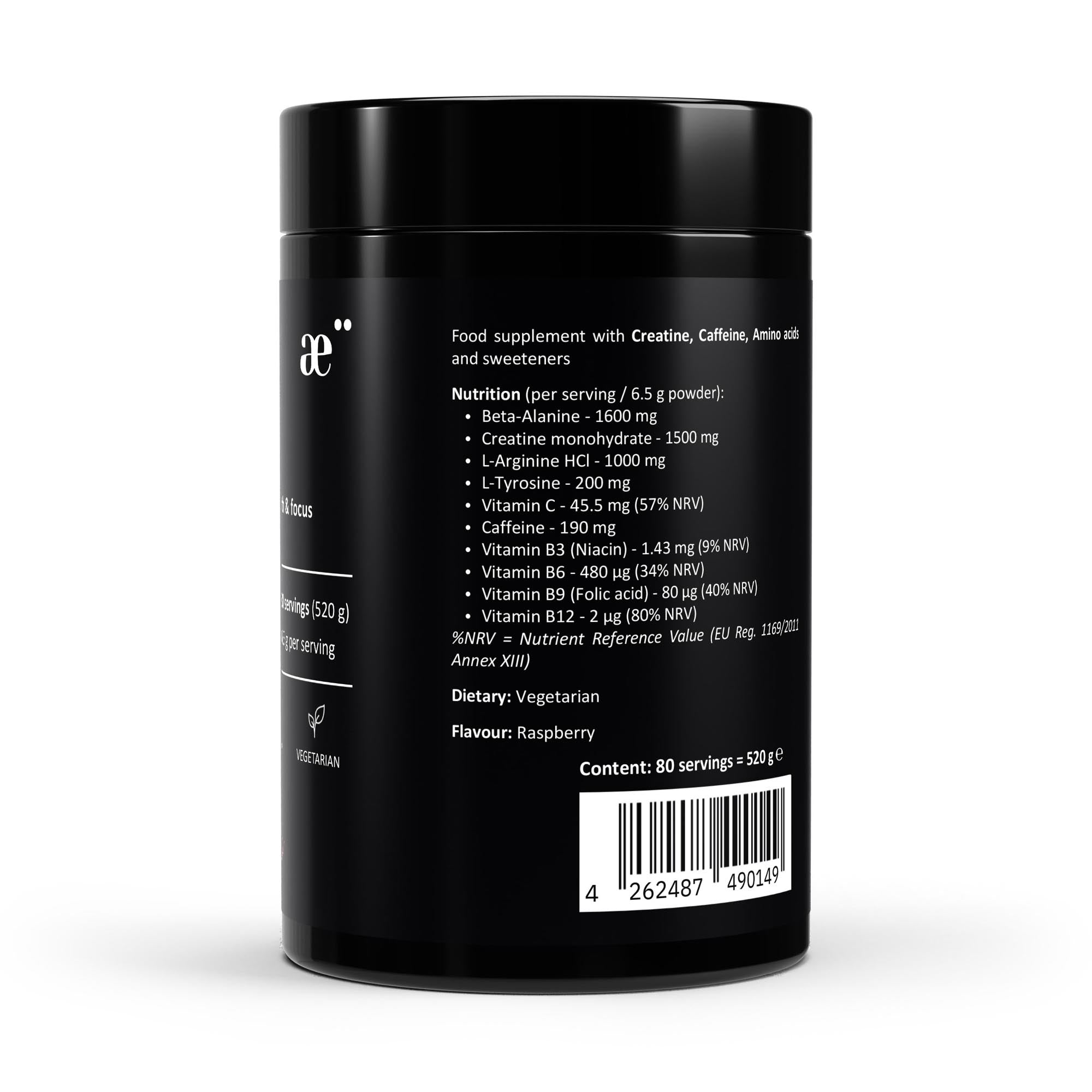 Nirae Wellness Lab, Powr supplement powder, Explosive power strength and focus, Creatine, Caffeine, Amino Acids. European premium vegan & natural supplements, Science-Proven, Nature-Rooted, Lab-Crafted, crafted with science & nature.