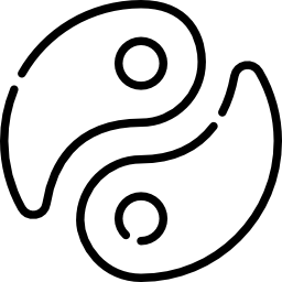 Nirae Wellness Lab, European premium vegan & natural supplements. Seren Anti-stress Serenity Calm Balance Icon. Science-Proven, Nature-Rooted, Lab-Crafted, crafted with science & nature.